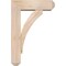 Ekena Millwork Thorton Craftsman Smooth Bracket w/ Offset Brace, Douglas Fir, 5 1/2"W x 16"D x 24"H BKT0604X16X24THR04SDF - alternate 4